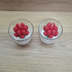Tulipán illatgyertya  - otthon & életmód - gyertya, illat, aroma - gyertya - Meska.hu
