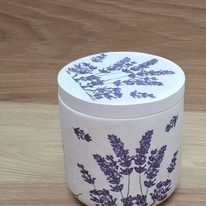 Levendulás gyertya - otthon & életmód - gyertya, illat, aroma - gyertya - Meska.hu