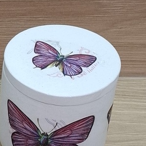 Kerámia tégelyben illatgyertya - otthon & életmód - gyertya, illat, aroma - gyertya - Meska.hu
