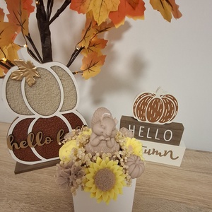 Őszi mókusos gyertyabox - otthon & életmód - gyertya, illat, aroma - gyertya - Meska.hu