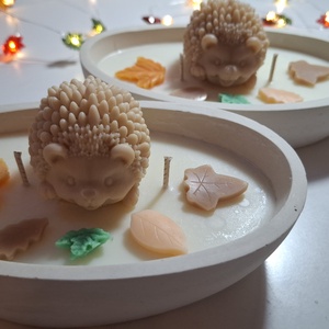 Kerámia tálas sünis gyertya  - otthon & életmód - gyertya, illat, aroma - gyertya - Meska.hu Kerámia tálas sünis gyertya  - otthon & életmód - gyertya, illat, aroma - gyertya - Meska.hu