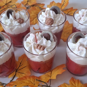 Golden cherry karamell illatgyertya , Otthon & Életmód, Gyertya, illat, aroma, Gyertya, , A lédús cseresznye és az édes karamell harmóniája igazi kényeztetést nyújt a hűvösebb napokon. Amik..., MESKA