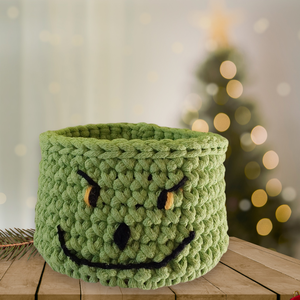 Grincs tároló, Otthon & Életmód, Babaszoba, gyerekszoba, Játéktároló, Horgolás, MESKA