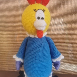 Kotkoda, a tyúkanyó, Játék & Sport, Plüssállat & Játékfigura, Más figura, Horgolás, MESKA