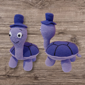 Teknős, Játék & Sport, Plüssállat & Játékfigura, Más figura, Horgolás, MESKA