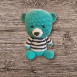 Nagyfejű maci, Játék & Sport, Plüssállat & Játékfigura, Maci, Horgolás, MESKA