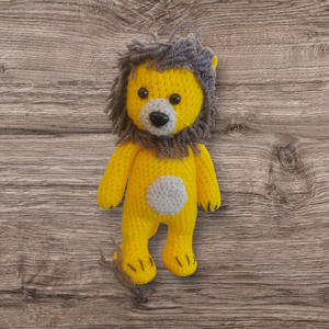 Oroszlán, Játék & Sport, Plüssállat & Játékfigura, Oroszlán, Horgolás, MESKA