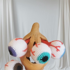 Horgolt szemgolyók, Kellékek & szerszámok, Dekorációs kellékek, Egyéb kellékek, Horgolás, MESKA