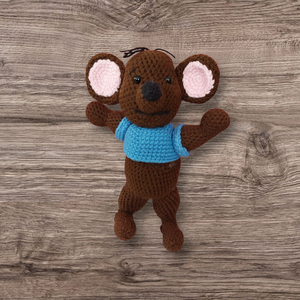 Zsebibaba, kanga, Játék & Sport, Plüssállat & Játékfigura, Más figura, Horgolás, MESKA