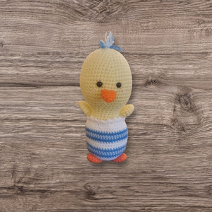 Csibe tojásban, Játék & Sport, Plüssállat & Játékfigura, Más figura, Horgolás, MESKA