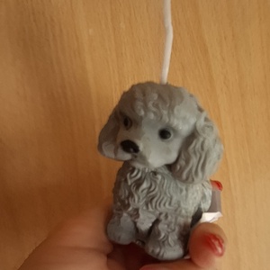 Kutya szójaviasz gyertya - Meska.hu