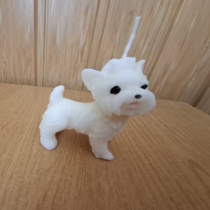 Cuki kutya szójaviasz gyertya  - otthon & életmód - gyertya, illat, aroma - aromalámpa - Meska.hu