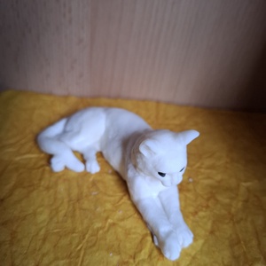 Cica szójaviasz gyertya  - otthon & életmód - gyertya, illat, aroma - aromalámpa - Meska.hu