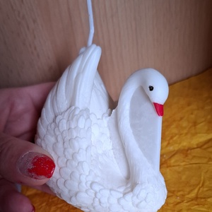 Hattyú szójaviasz gyertya  - Meska.hu