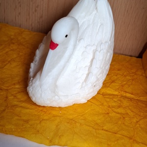 Hattyú szójaviasz gyertya  - kellékek & szerszámok - vegyes alapanyag - gyertya alapanyag - szójaviasz gyertya alapanyag - Meska.hu