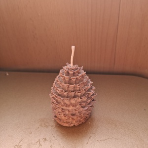 Toboz gyertyát  - karácsony - karácsonyi lakásdekoráció - karácsonyfa, grincsfa - Meska.hu