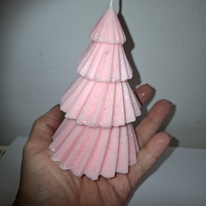 Fenyőfa gyertya - Meska.hu