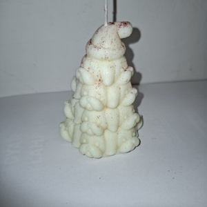 Fenyőfa gyertya  - karácsony - adventi díszek - adventi gyertyadíszek és koszorúdíszek - Meska.hu