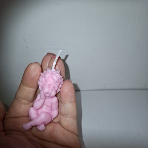 Angyalka gyertya - karácsony - adventi díszek - adventi gyertyadíszek és koszorúdíszek - Meska.hu