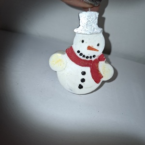 Hóember , Karácsony, Karácsonyi lakásdekoráció, Karácsonyi illatgyertya, mécses, , MESKA