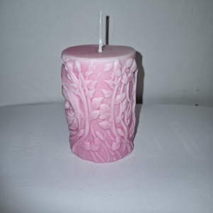 Oszlopgyertya gyermek mintával - esküvő - emlék & ajándék - köszönőajándék - Meska.hu