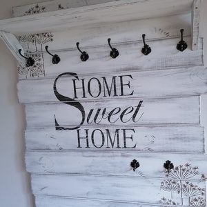 Fogas  - Home sweet home virág - otthon & életmód - bútor - fogas - Meska.hu