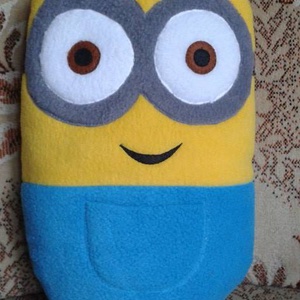 Minion , Otthon & Életmód, Lakástextil, Párna & Párnahuzat, Patchwork, foltvarrás, Varrás, MESKA