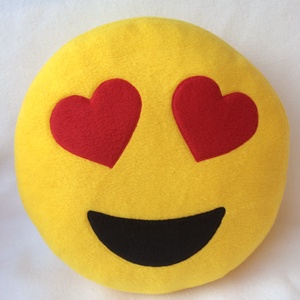 Emoji párna  - otthon & életmód - lakástextil - párna & párnahuzat - Meska.hu