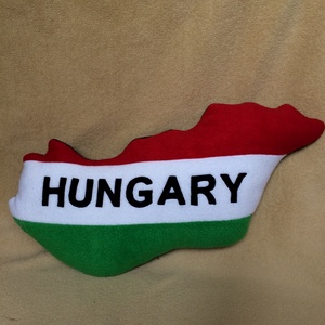 Magyarország alakú párna város névvel is - otthon & életmód - lakástextil - párna & párnahuzat - Meska.hu