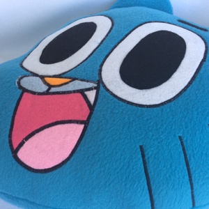 Gumball és társai párna - otthon & életmód - lakástextil - párna & párnahuzat - Meska.hu