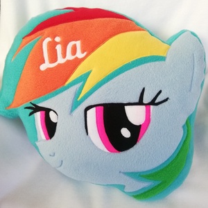 Rainbow Dash póni párna, Otthon & Életmód, Lakástextil, Párna & Párnahuzat, Varrás, MESKA