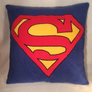 Superman párna - otthon & életmód - lakástextil - párna & párnahuzat - Meska.hu