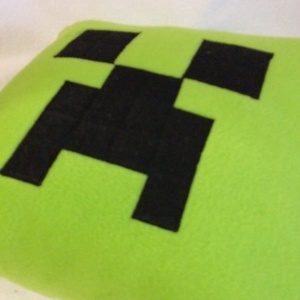 Minecraft párna névvel - otthon & életmód - lakástextil - párna & párnahuzat - Meska.hu