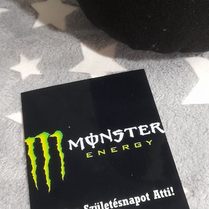 Monster energy párna  - otthon & életmód - lakástextil - párna & párnahuzat - Meska.hu