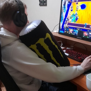 Monster energy párna  - otthon & életmód - lakástextil - párna & párnahuzat - Meska.hu