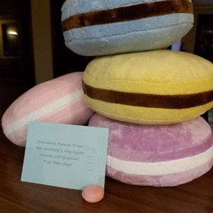 Macaron párna - otthon & életmód - lakástextil - párna & párnahuzat - Meska.hu