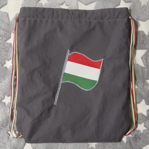 egyedi tornazsák ,névvel .jellel - táska & tok - hátizsák - tornazsák, gymbag - Meska.hu