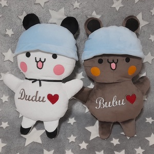 Dudu és  Bubu panda plüss - játék & sport - plüssállat & játékfigura - maci - Meska.hu