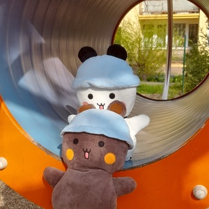 Dudu panda plüss - játék & sport - plüssállat & játékfigura - maci - Meska.hu