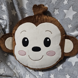 Majom párna , Otthon & Életmód, Lakástextil, Párna & Párnahuzat, Forma párna, Varrás, Patchwork, foltvarrás, MESKA