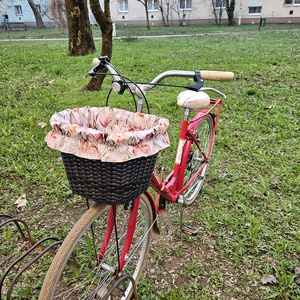 Bicikli kosár huzat, Játék & Sport, Sport és kikapcsolódás, Kerékpározás, Bicikli kosár huzat, Varrás, MESKA