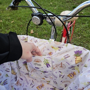 Kosárbélés biciklire - táska & tok - kosár - Meska.hu