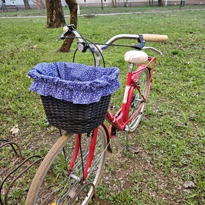 Bicikli kosár huzat - játék & sport - sport és kikapcsolódás - kerékpározás - bicikli kosár huzat - Meska.hu