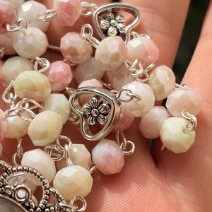 Szűz Mária rózsafüzér - otthon & életmód - vallás - lánc & füzér - Meska.hu