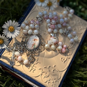 Szűz Mária rózsafüzér - otthon & életmód - vallás - lánc & füzér - Meska.hu