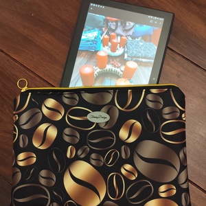 Tablet tok 11 kávé rajongóknak, Táska & Tok, Ebook & Tablet tok, Varrás, MESKA