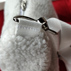 Banántáska teddy anyagból - táska & tok - kézitáska & válltáska - vállon átvethető táska - Meska.hu