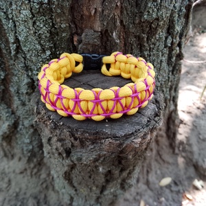Stitched Cobra Paracord Bracelet - ékszer - karkötő - fonott karkötő - Meska.hu