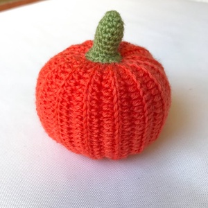 horgolt őszi tök - otthon & életmód - dekoráció - halloween - halloweeni asztaldísz - Meska.hu