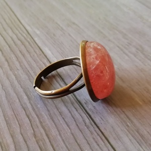 Eperkvarc gyűrű - ékszer - gyűrű - kerek gyűrű - Meska.hu